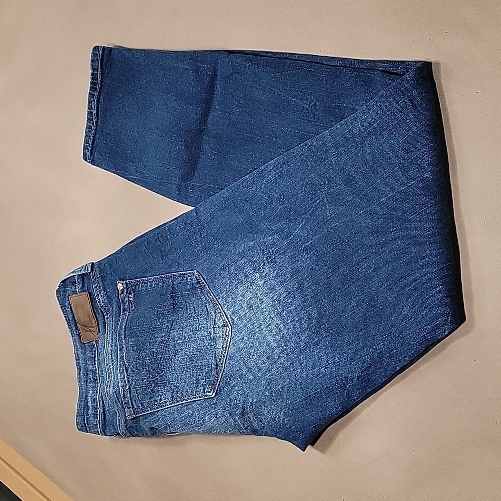 Mavi, Size 30 Mid Rise Super Skinny Adriana Ankle Blue Jeans